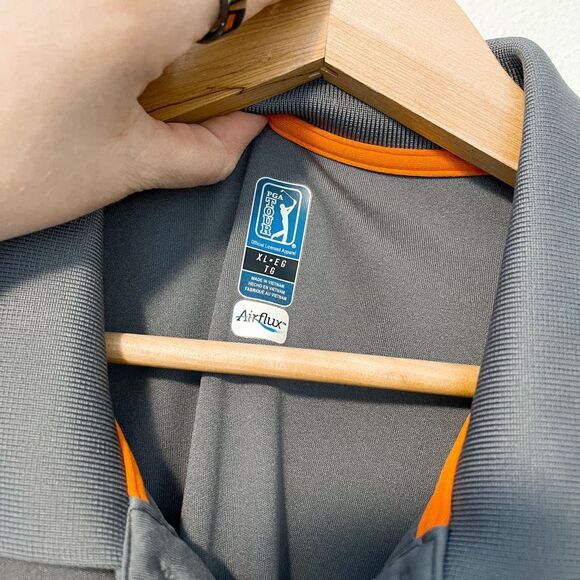 PGA Tour Grey Golf Polo Size XL - Picture 2 of 7